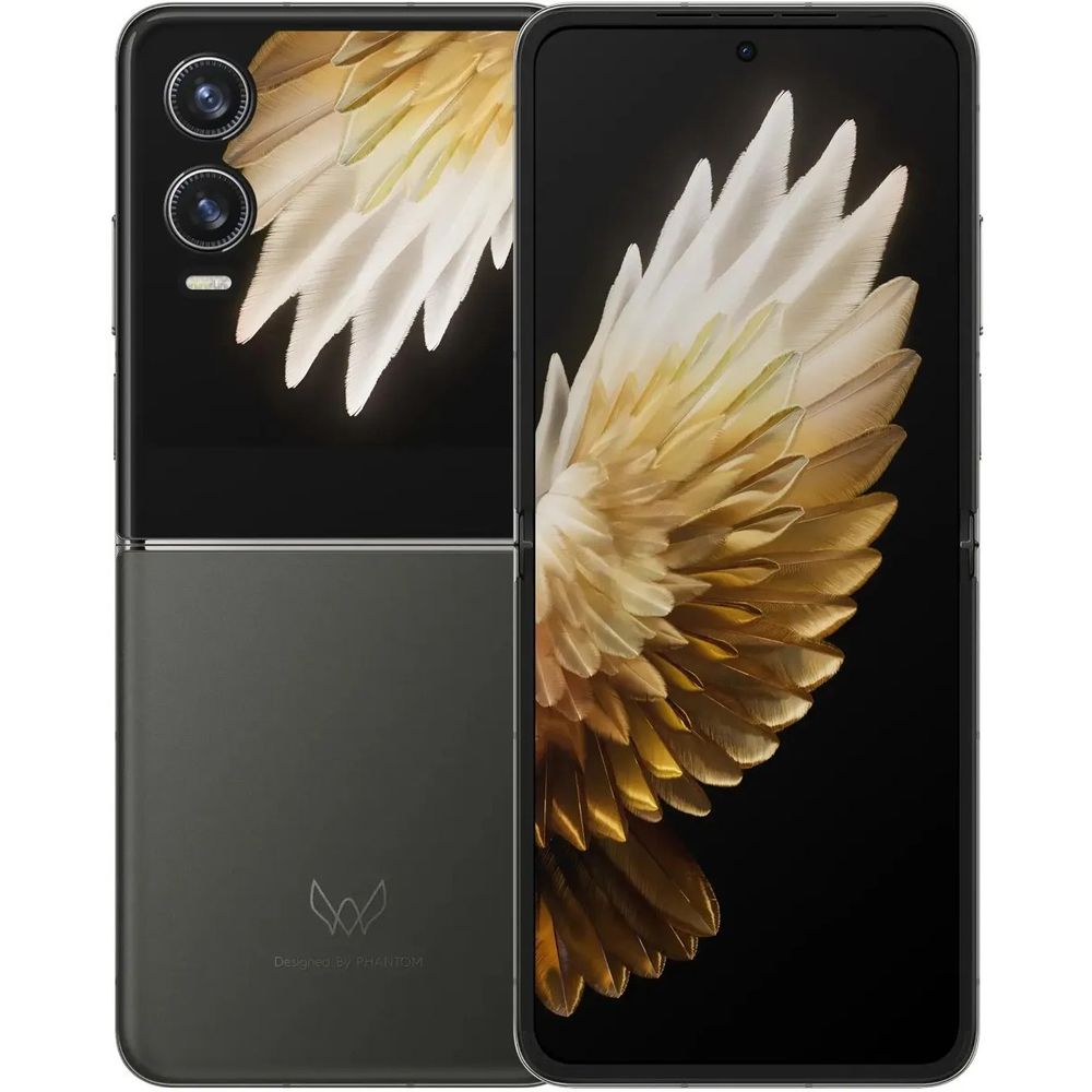 Смартфон Tecno Phantom V Flip2 8+256Gb серый