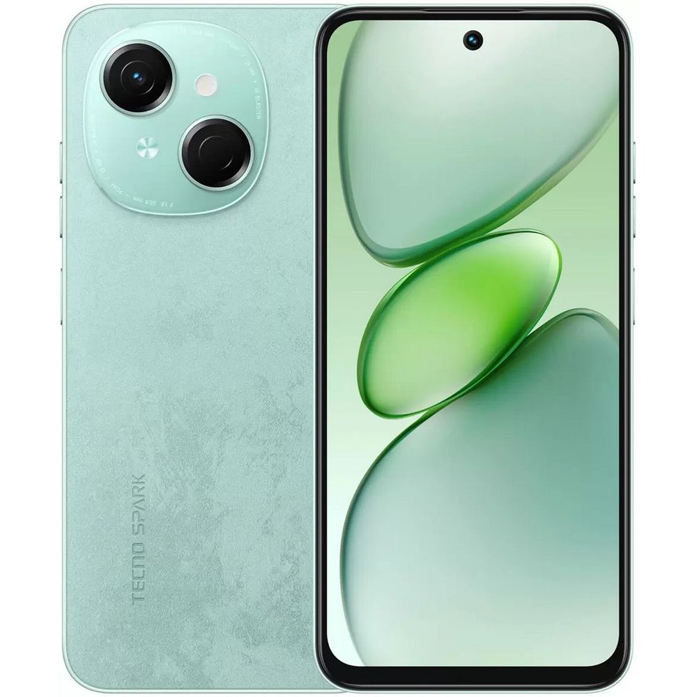 Смартфон Tecno SPARK Go 1 4+128Gb зеленый