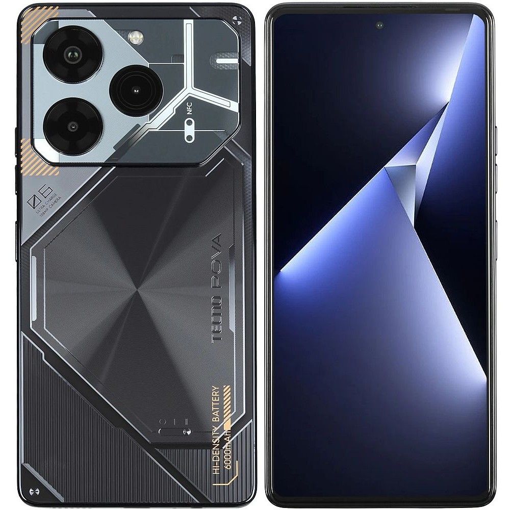 Смартфон Tecno Pova 6 Pro 5G 12+256Gb серый