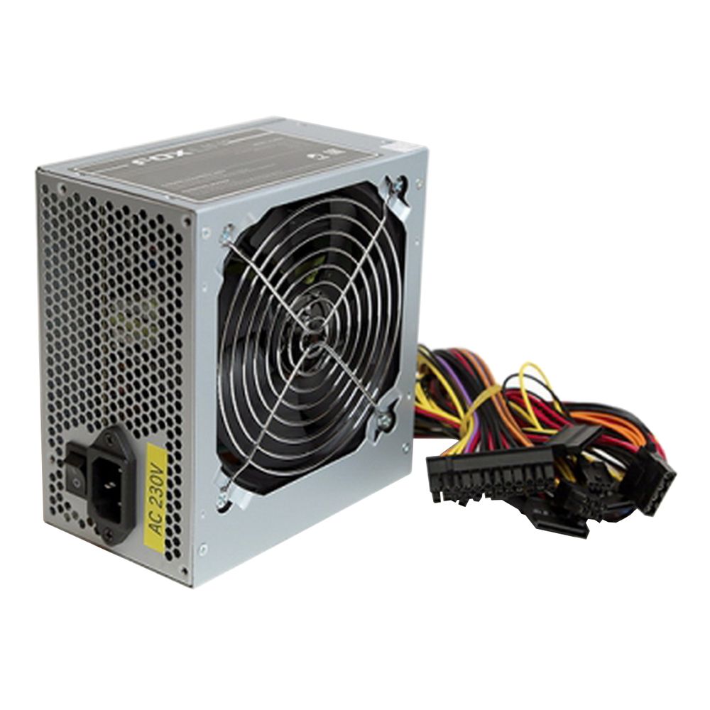 Блок питания ПК FoxLine Bad Pack FL650S-80 550W 80+ ATX PSU, APFC, 120FAN, 24 pin, 4 + 4 Pin (12V), 5*SATA, 2*4 pin molex, 1*FDD, 2*PCI-e(6 + 2 pin) bp