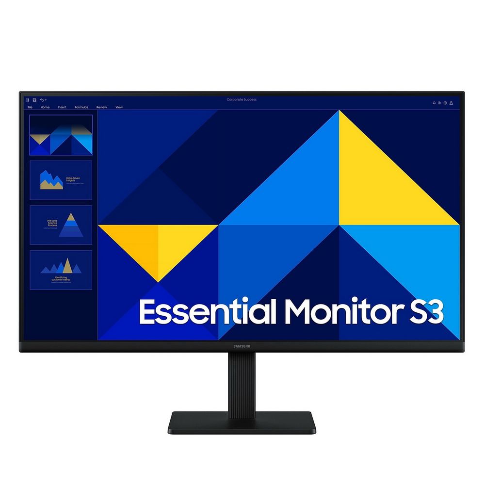 Монитор 27" SAMSUNG S27D300GAI S3 S30GD FHD  IPS, 1920x1080, 100Hz, 5ms, 250сd/m, 1000:1,  | VGA, HDMI(1.4) | ExPSU, Vesa 100, Black