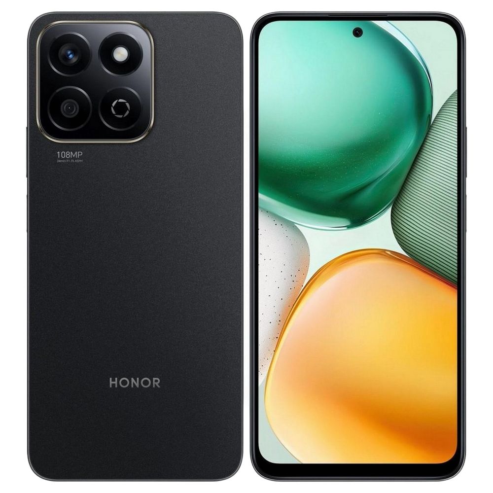 Смартфон HONOR X7C 8+128Gb черный (5109BRSL)