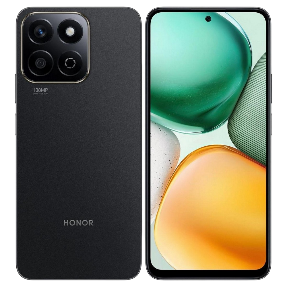 Смартфон HONOR X7C 8+128Gb черный (5109BRSL)