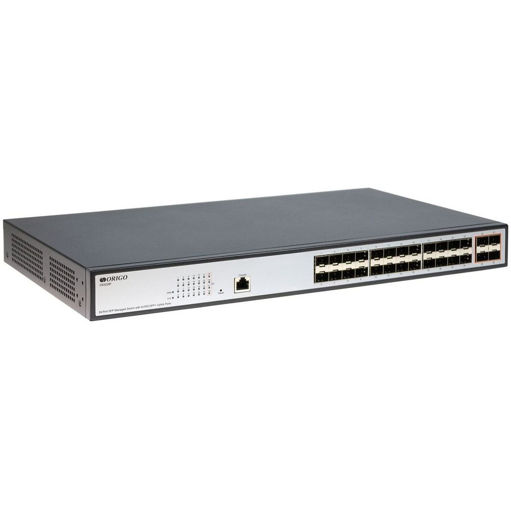Коммутатор ORIGO OS3228F/A1A Управляемый L3 коммутатор24x1000Base-X SFP, 4x10G SFP+