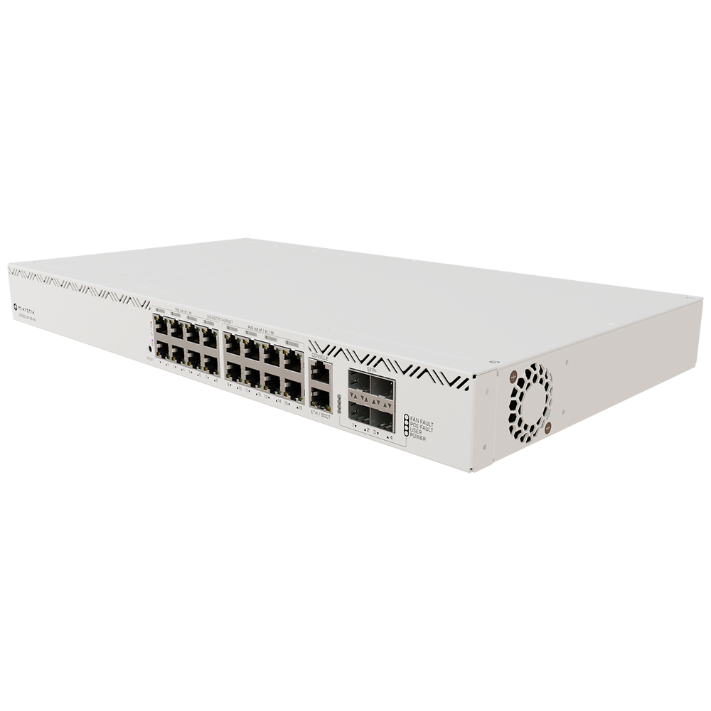 Коммутатор MIKROTIK CRS320-8P-8B-4S+RM