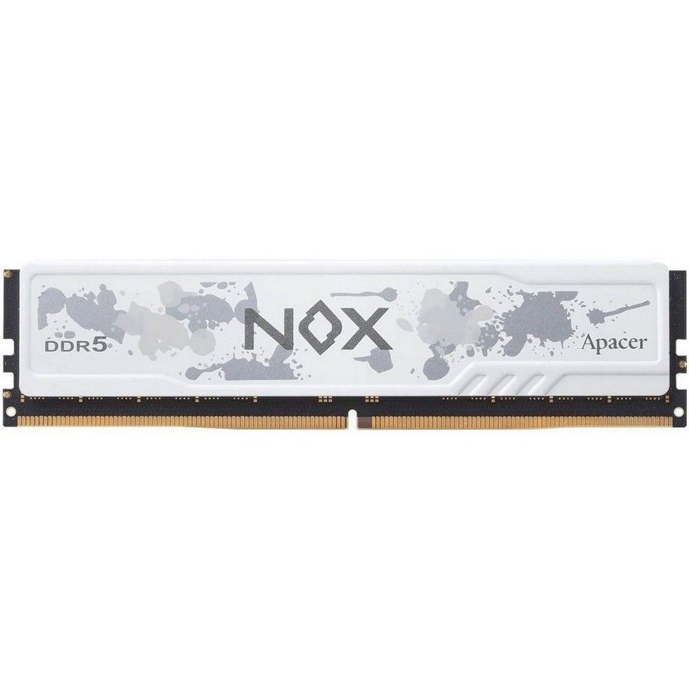 Модуль памяти Apacer DDR5 DIMM 5600-40 2048x8 32GB 1.25V OC NOX White DDR5 w/HS RP
