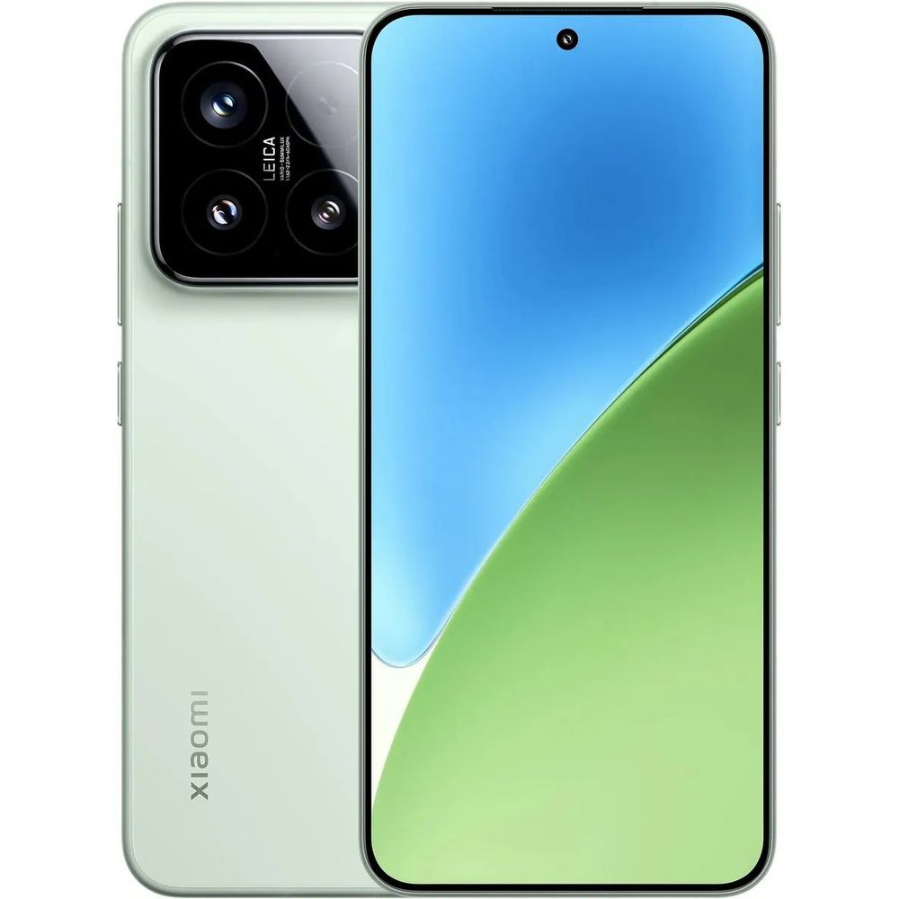 Смартфон Xiaomi 15 12+256Gb зеленый (MZB0IV3RU)