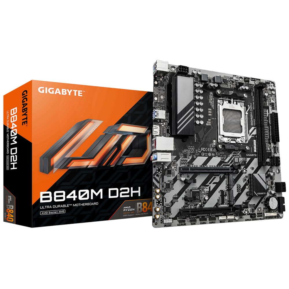 Материнская плата Gigabyte B840M D2H,