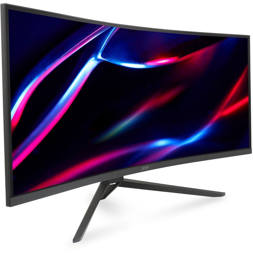 Монитор 34" ACER ED343CURHbmiippx Black (ZeroFrame, Curved 1000R Black, 21:9, VA, 3440x1440, 1 / 4ms, 300cd, 100Hz, 2xHDMI(2.0) + 2xDP(1.2) + Audio out, Speakers 3Wx2, sync: FreeSync, hdr: HDR 10 )