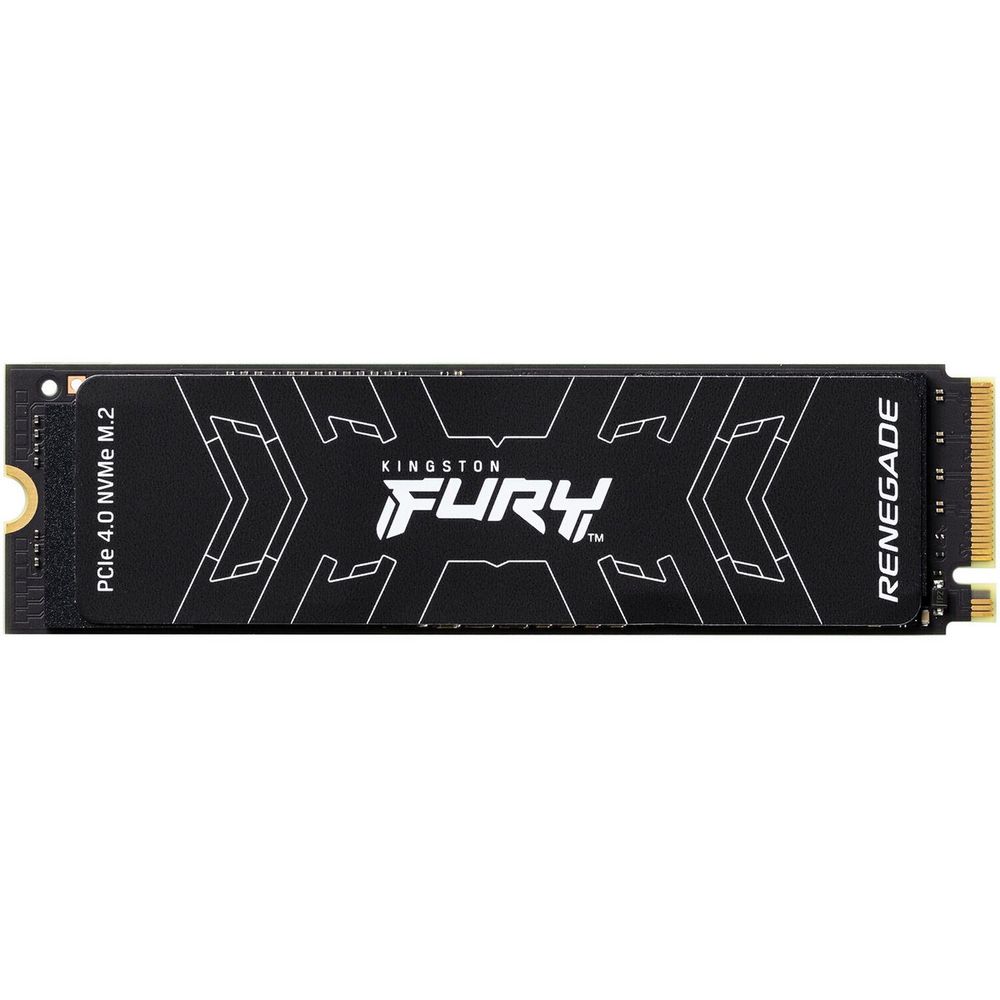 Твердотельный накопитель SSD Kingston M.2 2280 2TB FURY Renegade Client SSD SFYRD/2000G PCIe 4.0 NVMe, 7300/7000, MTBF 1.8M, 3D TLC, 2000TBW, 0.55DWPD, with Heat Spreader (5 лет), OEM