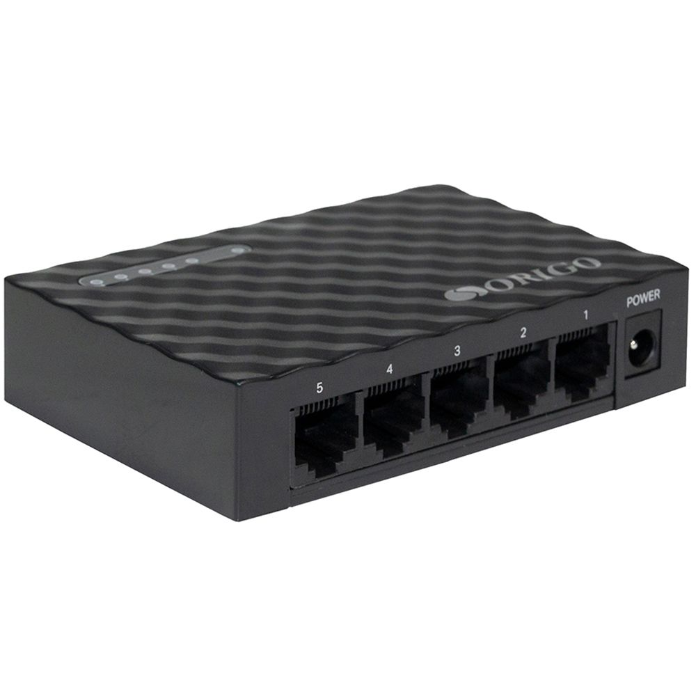 Неуправляемый коммутатор ORIGO OS2105/A2A  5x1000Base-T, корпус пластик