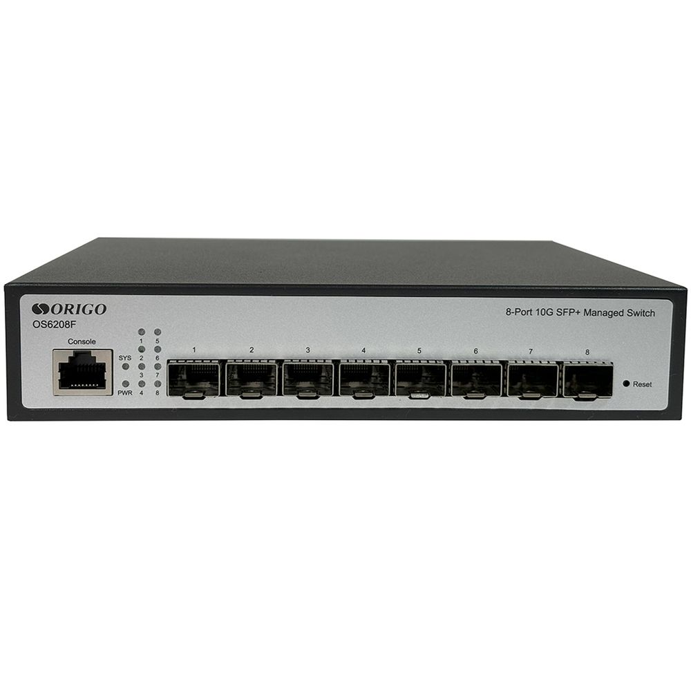 Управляемый L2 коммутатор 8x10G SFP+ ORIGO OS6208F/A1A