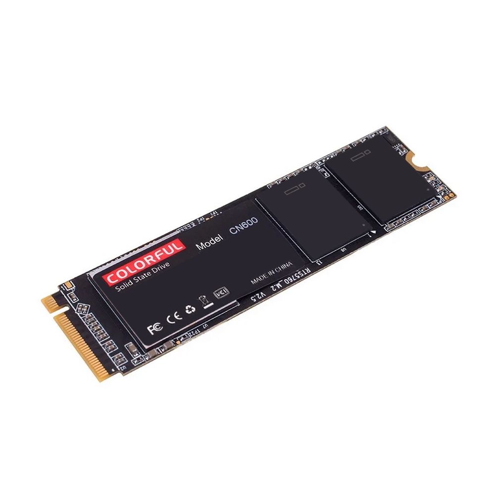 Твердотельный накопитель SSD Colorful Bad Pack M.2 2280 128GB  CN600 Client SSD CN600 128GB PCIe Gen3x4 with NVMe, 1600/500, IOPS 100/120K, MTBF 1M, 3D NAND TLC, DRAM-less, 40TBW, 0,29DWPD, RTL (070234) {50}