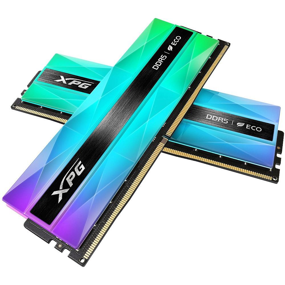 Модуль памяти ADATA 32GB LANCER RGB DDR5 DRAM Module kit 2*16gb, 6400MT/s, CL 32-39-39, 1.4V