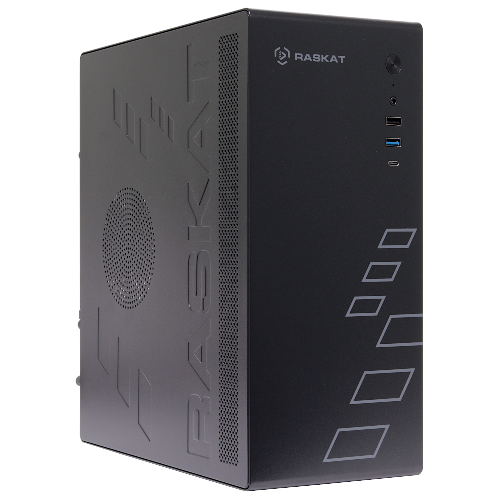 Компьютер Raskat Bad Pack  Standart 300 (Intel Core i3 12100, RAM 16Gb, SSD 480Gb, no OS, kb+ms, black) bp