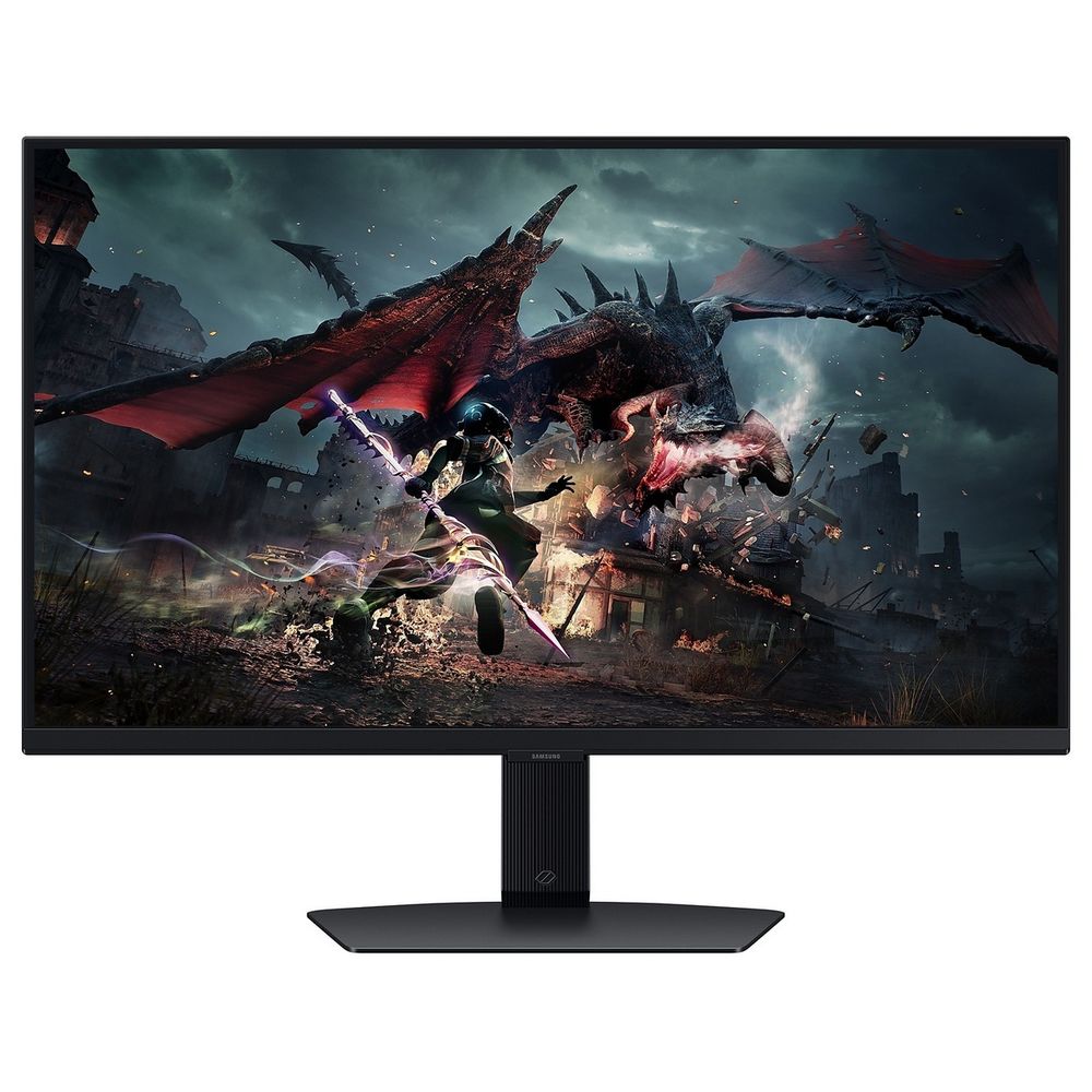 Монитор 27" SAMSUNG S27DG502EI Odyssey G5 G50D QHD  IPS, 2560x1440, 180Hz, 1ms, 350сd/m, 1000:1, HDR10 | HDMI(2.0), DP(1.2) | HAS, Pivot, Swivel, ExPSU, Vesa 100, Black
