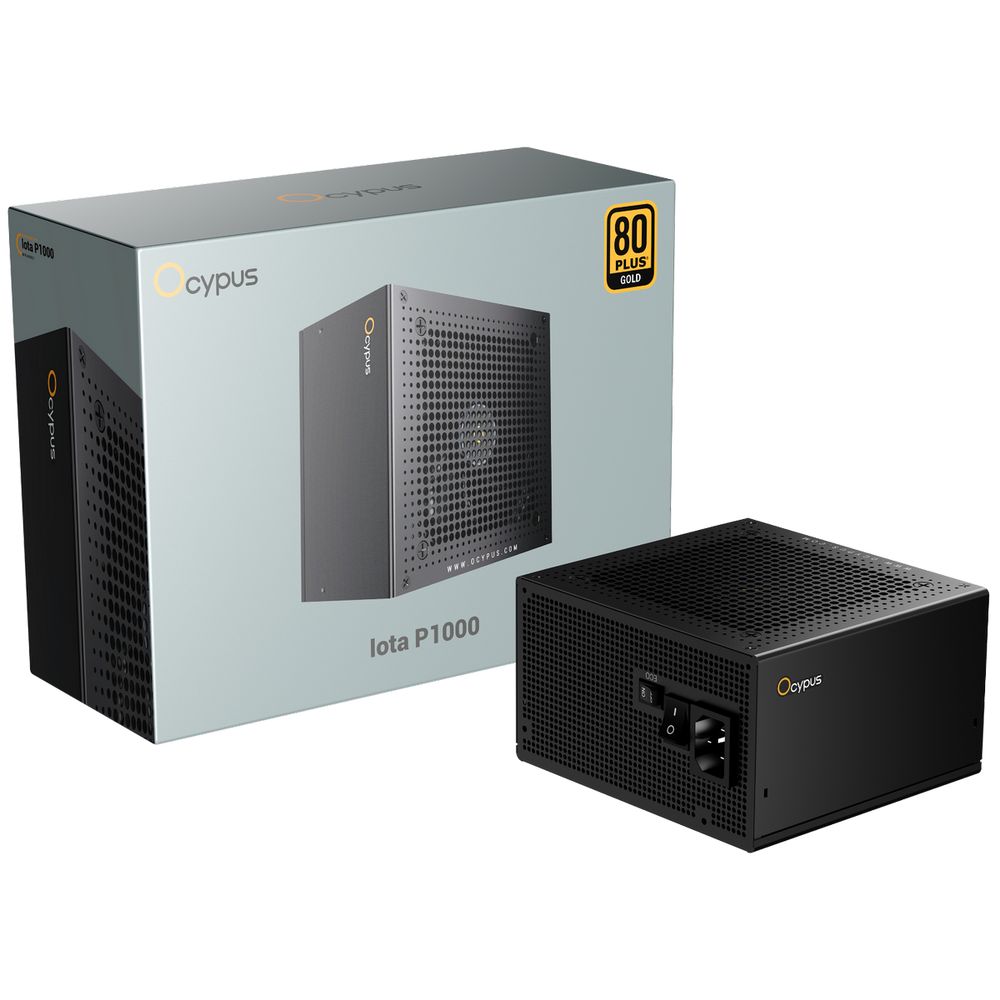 Блок питания PSU Ocypus Iota P1000 [P1000-GF] 1000W / APFC / full CM / JP capasitors / 80+ Gold