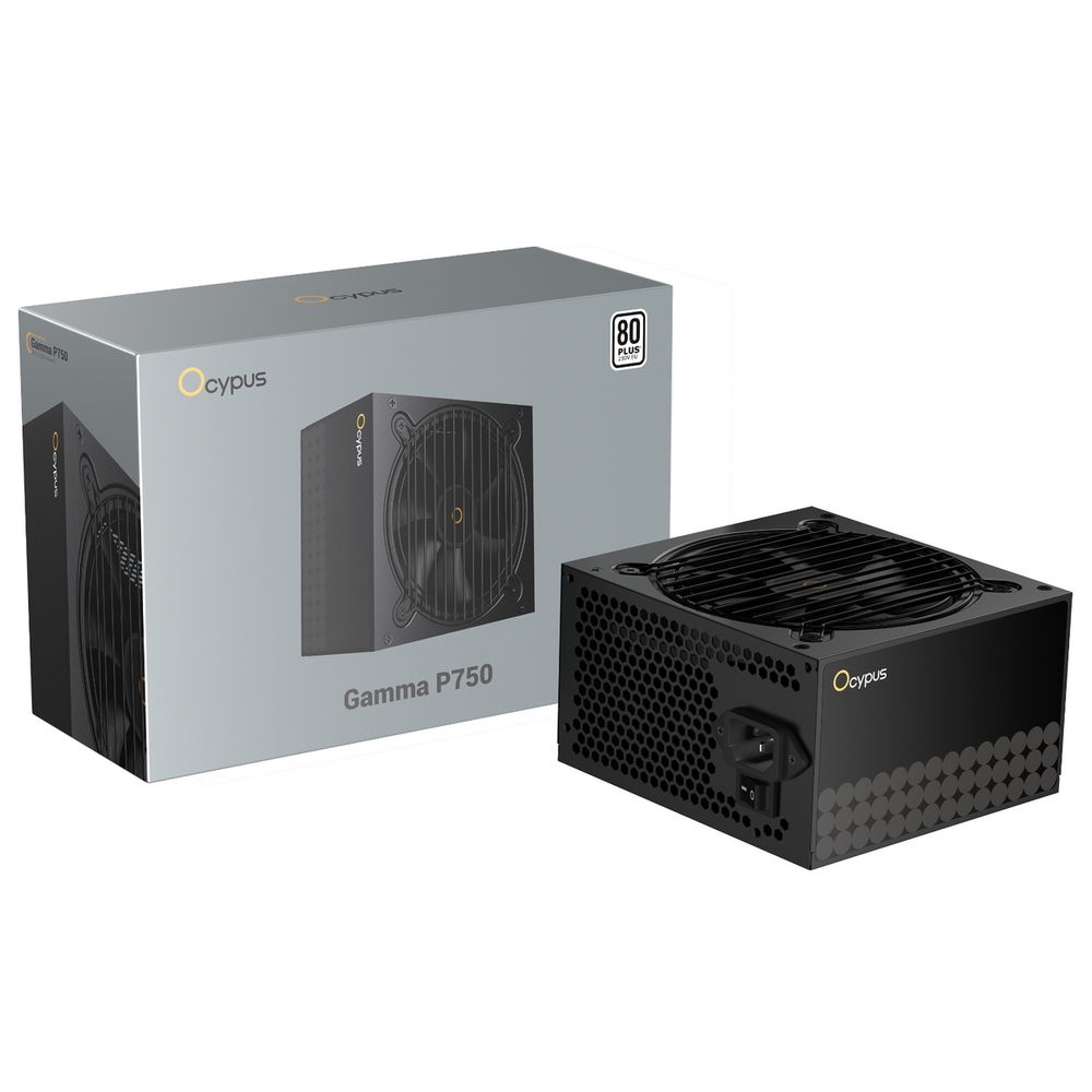 Блок питания PSU Ocypus Gamma P750 [P750-WD] 750W  / APFC / TW capacitors / 80+