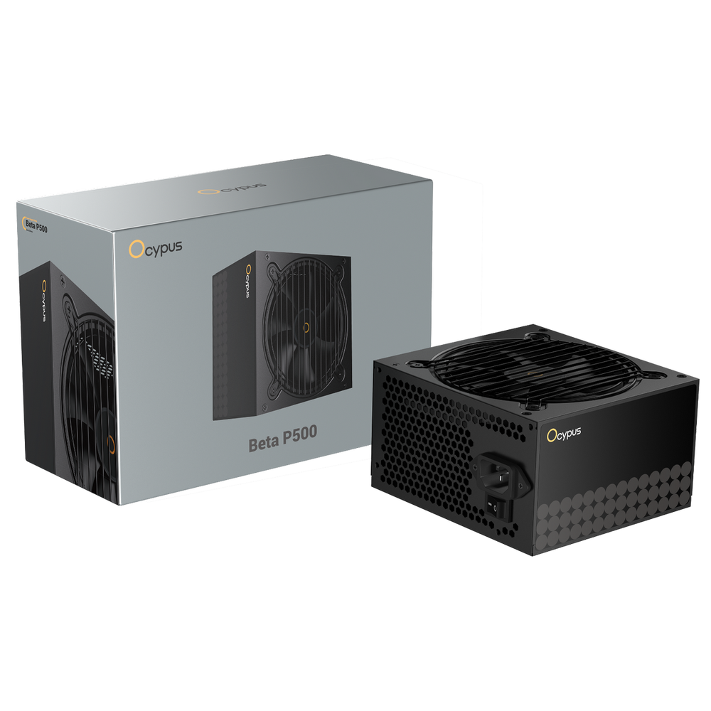 Блок питания PSU Ocypus Beta P500 [P500-ND] 500W  / APFC / TW capacitors