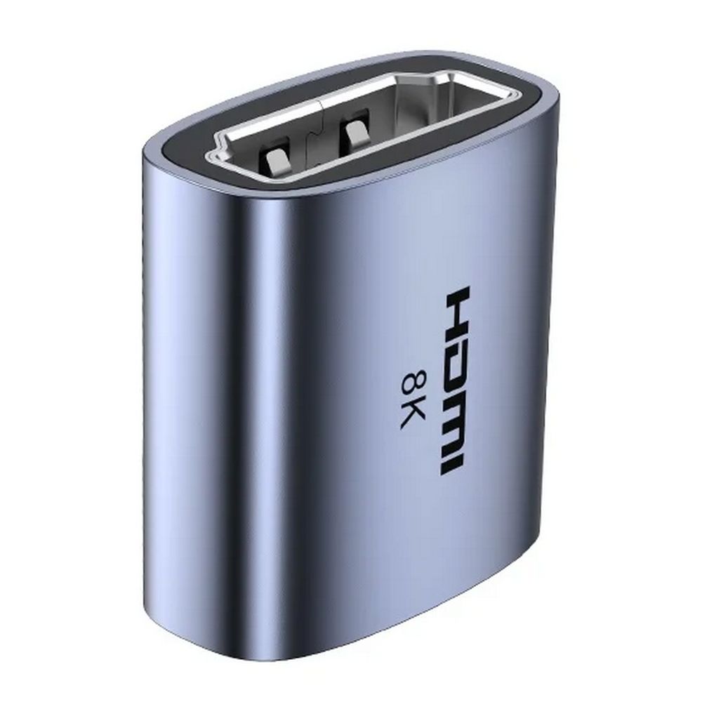 Адаптер UGREEN HD159 (90592) HDMI Female to Female 8K Adapter For Extension. Цвет: серый