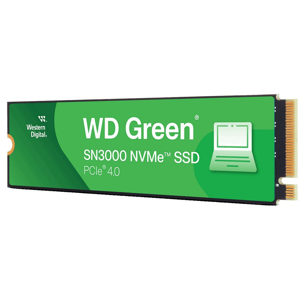 Твердотельный накопитель SSD Western Digital M.2 2280 1TB Green WDS100T4G0E PCIe Gen4 x4, NVMe