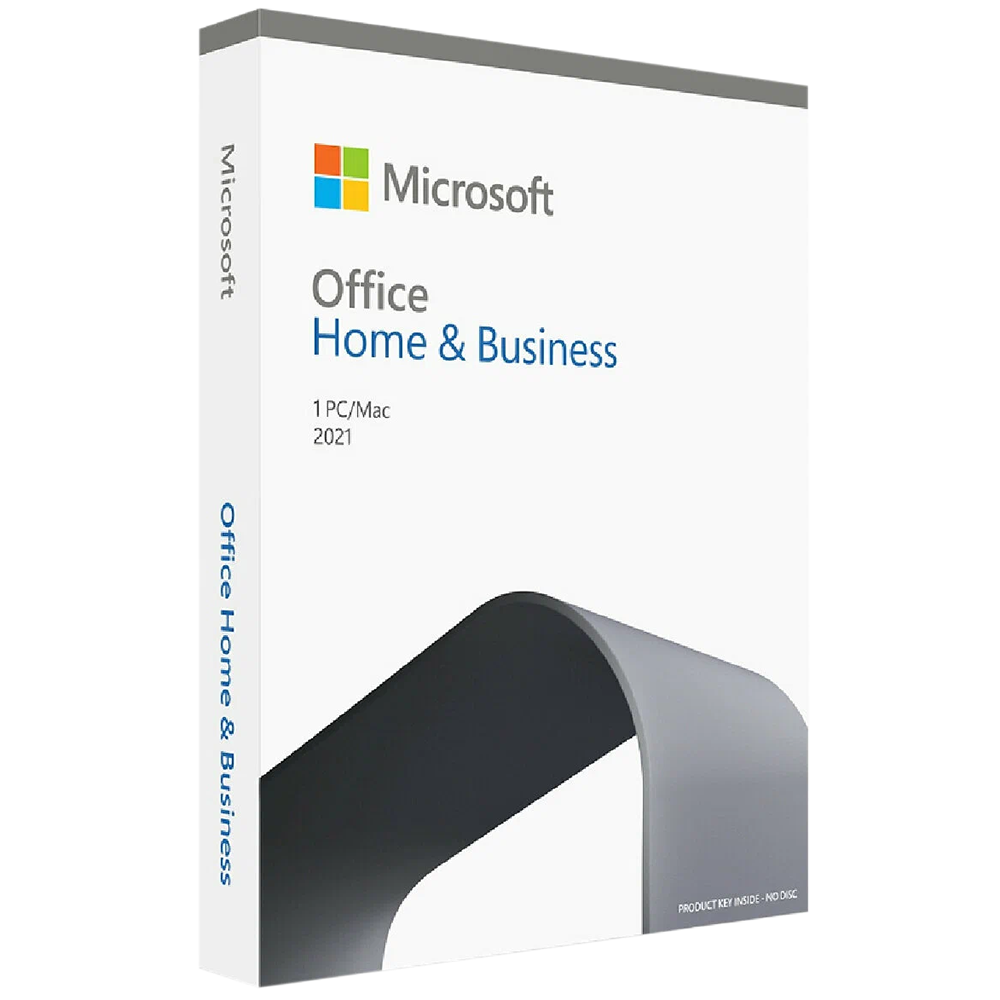 Программное обеспечение Microsoft Лицензия FPP Microsoft® Office Home and Business 2021 Medialess P8
