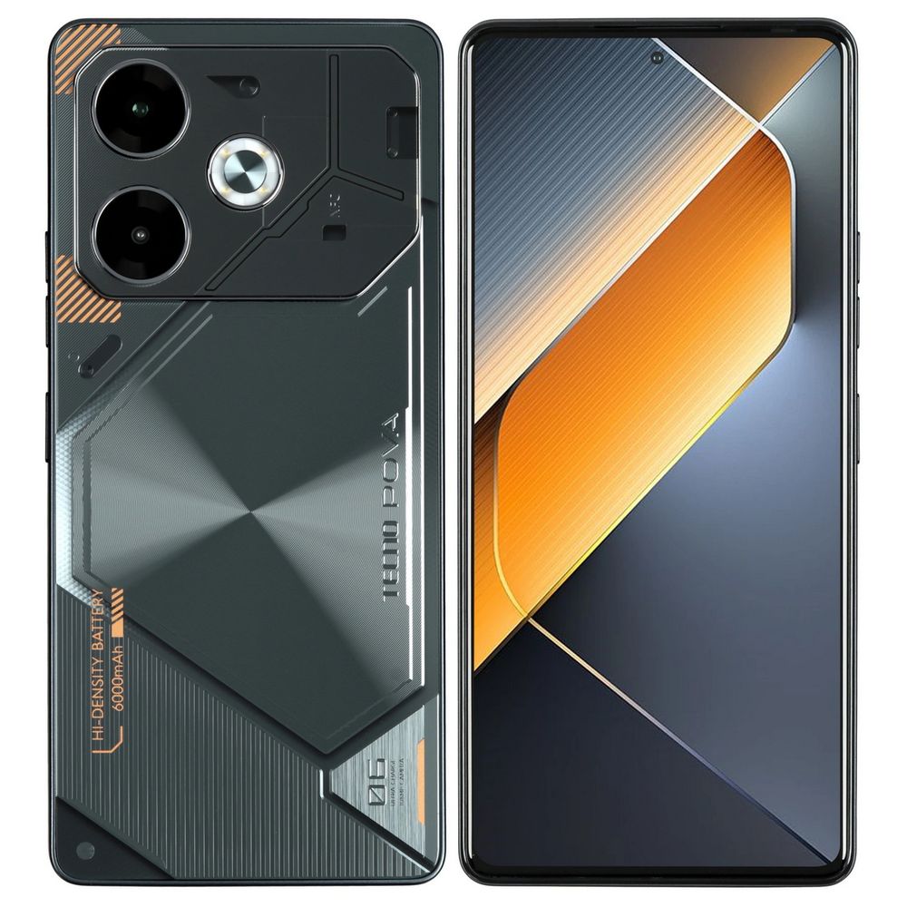 Смартфон Tecno Pova 6 8+256Gb серый