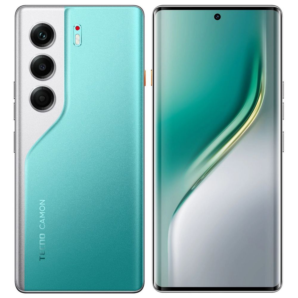 Смартфон Tecno Camon 40 Pro 5G 12+256Gb зеленый