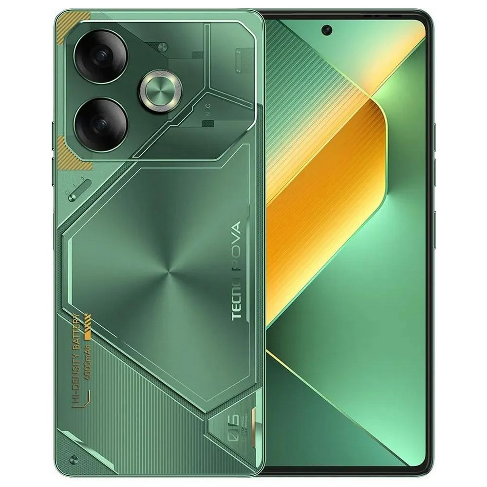Смартфон Tecno Pova 6 8+256Gb зеленый