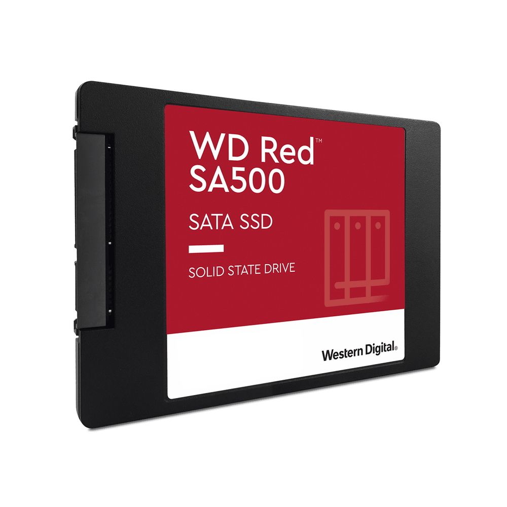 Твердотельный накопитель SSD Western Digital Bad Pack 2.5" 1TB WD SA500 Client SSD WDS100T1R0A SATA 6Gb/s, 560/530, IOPS 95/85K, MTBF 2M, 3D TLC, 600TBW, NAS, Retail