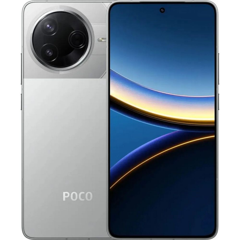 Смартфон POCO F7 Pro 12+256Gb серебристый (MZB0J9CRU)