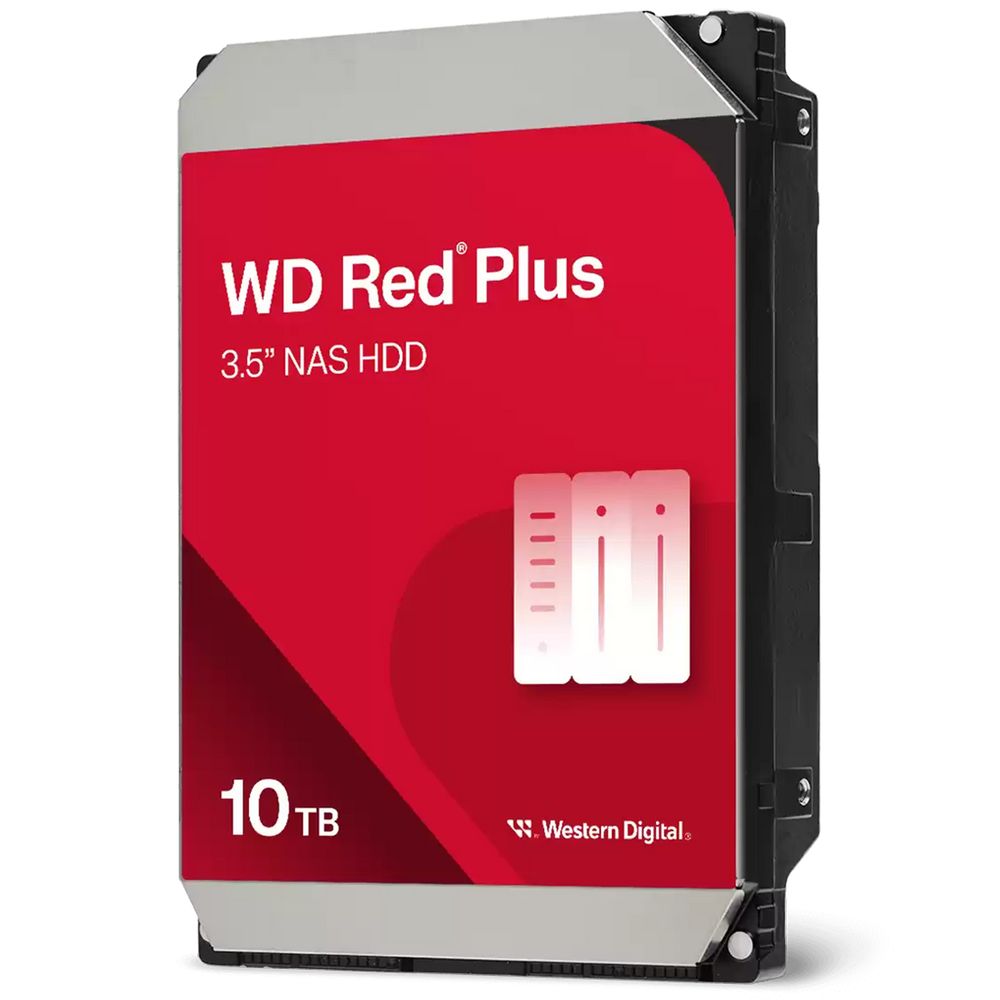 Жесткий диск Western Digital 10TB Red plus, Cache 512MB WD100EFGX