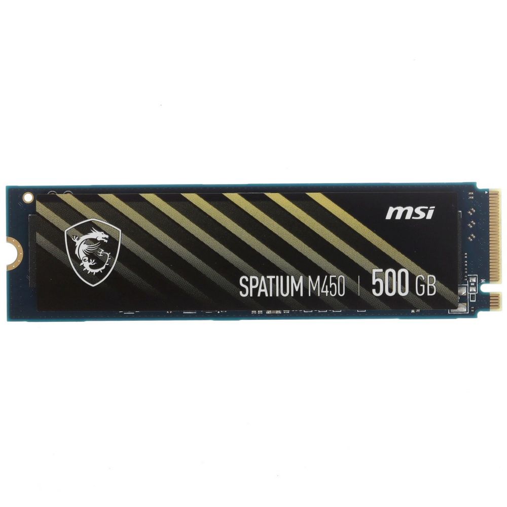 Твердотельный накопитель SSD MSI M.2 2280 500GB SPATIUM M450 V1 S78-440K380-P83