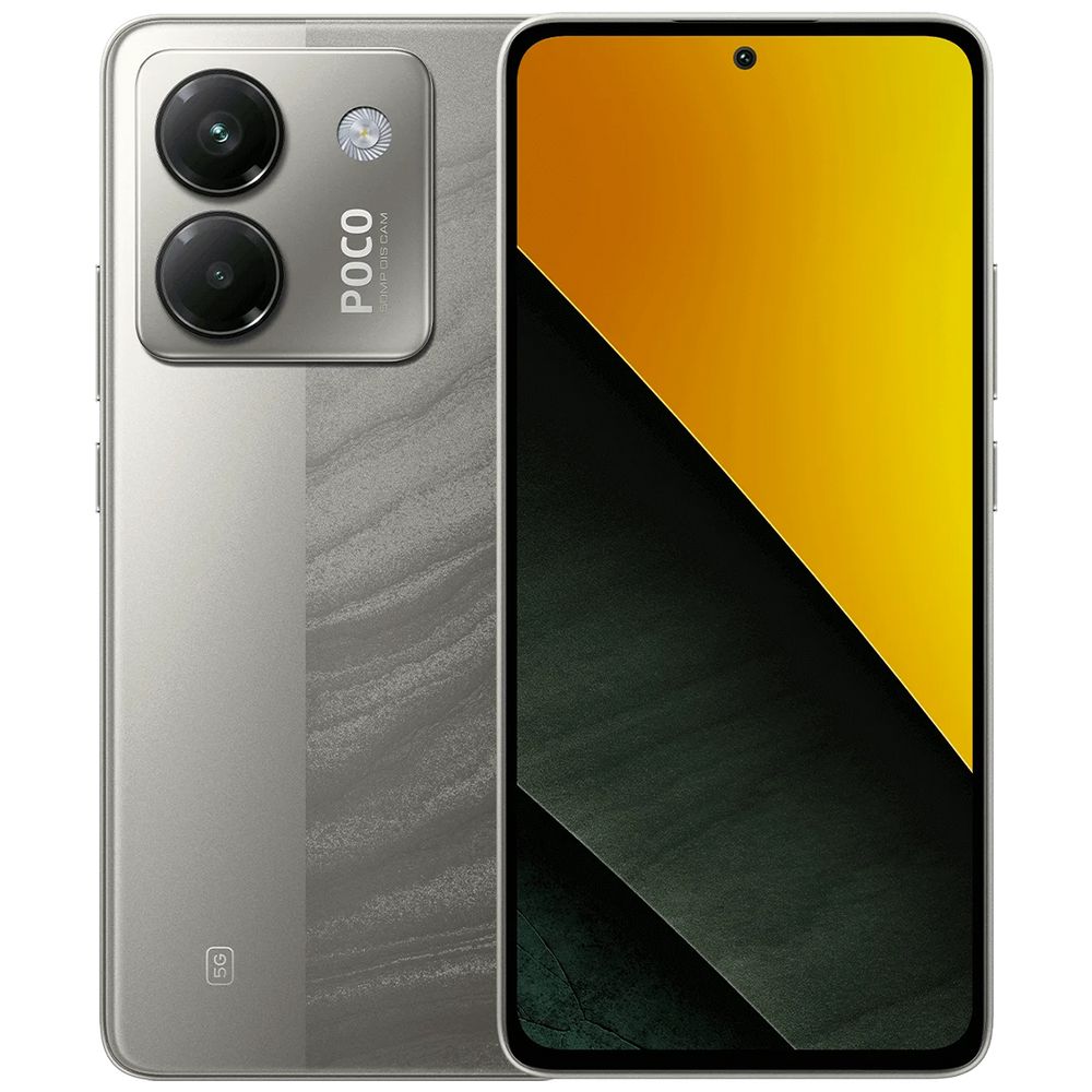 Смартфон POCO M7 Pro 5G 12+256Gb серебряный (MZB0JZARU)