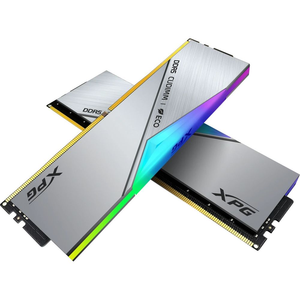 Модуль памяти ADATA 48GB DDR5 9200 XPG Lancer CUDIMM RGB AX5CU9200C4224G-DCLACRSG CL42, 1.45V, kit 2 x 24GB