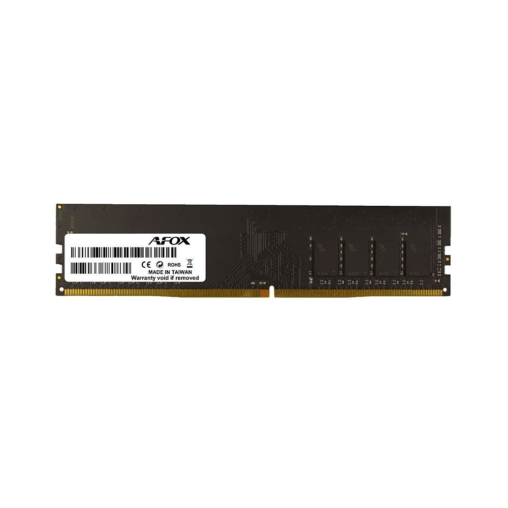 Модуль памяти Afox 8GB DDR4 3200Mhz DIMM Single Channel Package (1x8GB) , PC4-25600, 288-Pin, Non-ECC, Un-Buffered, CL 22-22-22-52, 1.2V