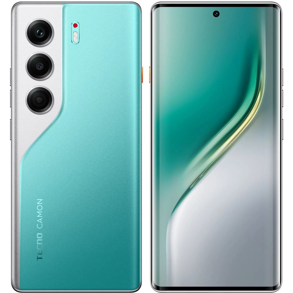 Смартфон Tecno Camon 40 Pro 8+256Gb зелёный