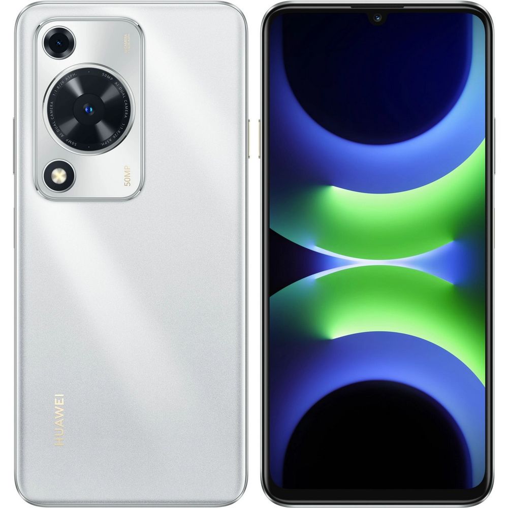 Смартфон Huawei NOVA Y63 6+128Gb (51098HTX) серебряный