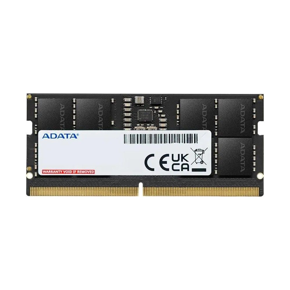 Модуль памяти ADATA 16GB 5600 MHz DDR5 SODIMM AD5S560016G-S Non-ECC, CL46-45-45, 1.1V