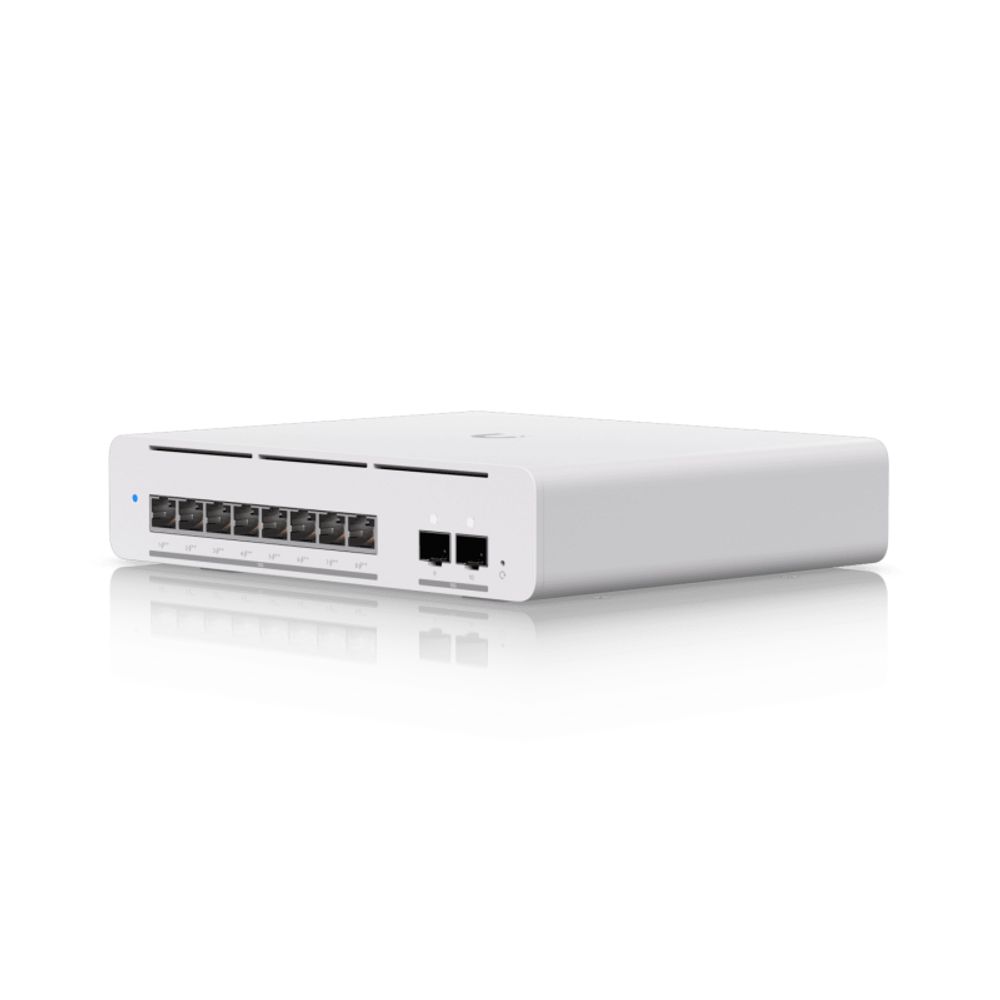 Ubiquiti UniFi Switch Pro XG 8 PoE PoE-коммутатор, 10х 10G RJ45, 2х 10G SFP+, раздача 155 Вт