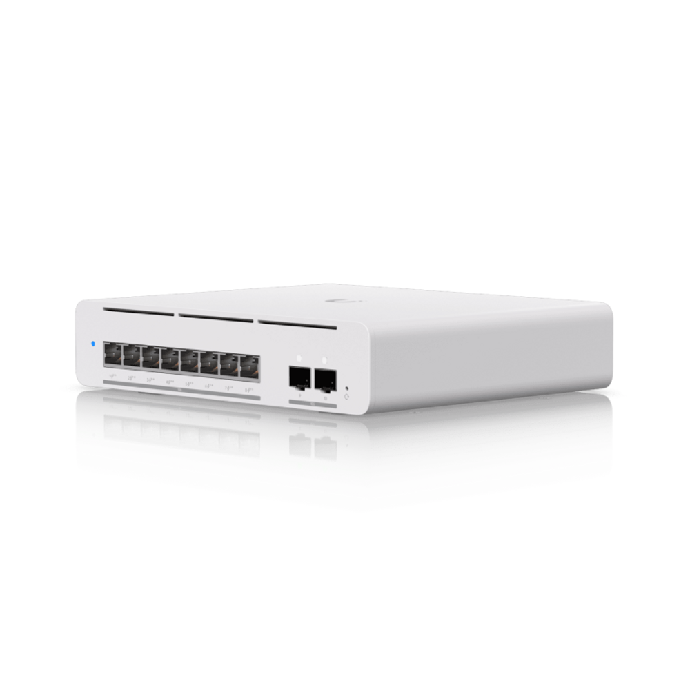 Ubiquiti UniFi Switch Pro XG 8 PoE PoE-коммутатор, 10х 10G RJ45, 2х 10G SFP+, раздача 155 Вт