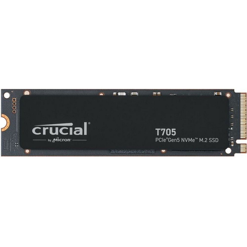 Твердотельный накопитель SSD Crucial T705 4TB PCIe Gen5 NVMe M.2 SSD CT4000T705SSD3
