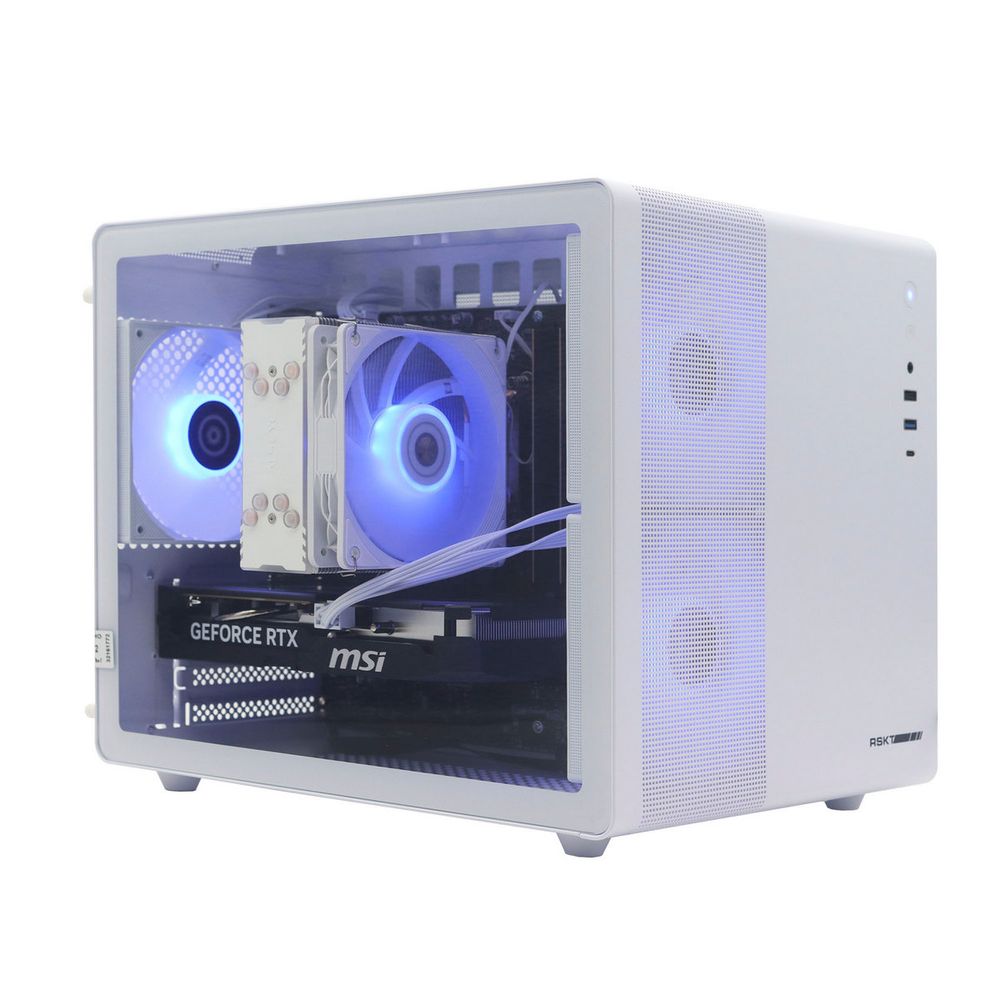 Компьютер Raskat STRIKE 520 (AMD RYZEN 5 7500F, RAM 32GB, SSD 1TB, NVIDIA RTX 5060 8GB, noOS, white)