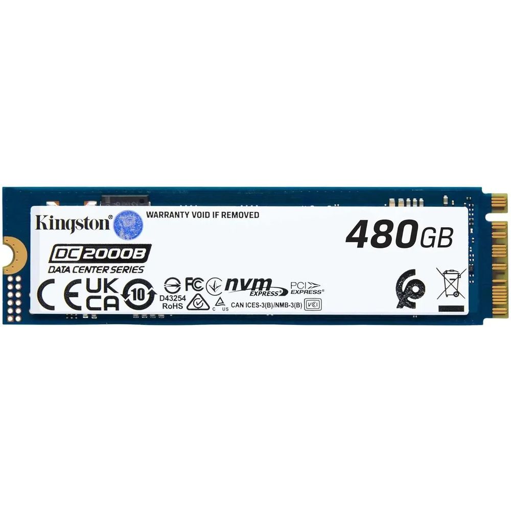 Твердотельный накопитель SSD Kingston M.2 2280 480GB  DC2000B Enterprise SSD