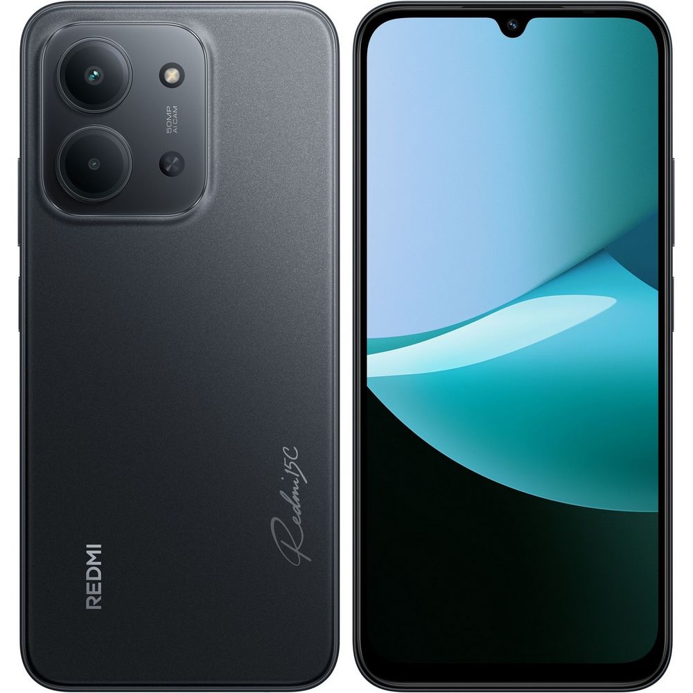 Смартфон Redmi 15C 4+256Gb черный (MZB0LLVRU)