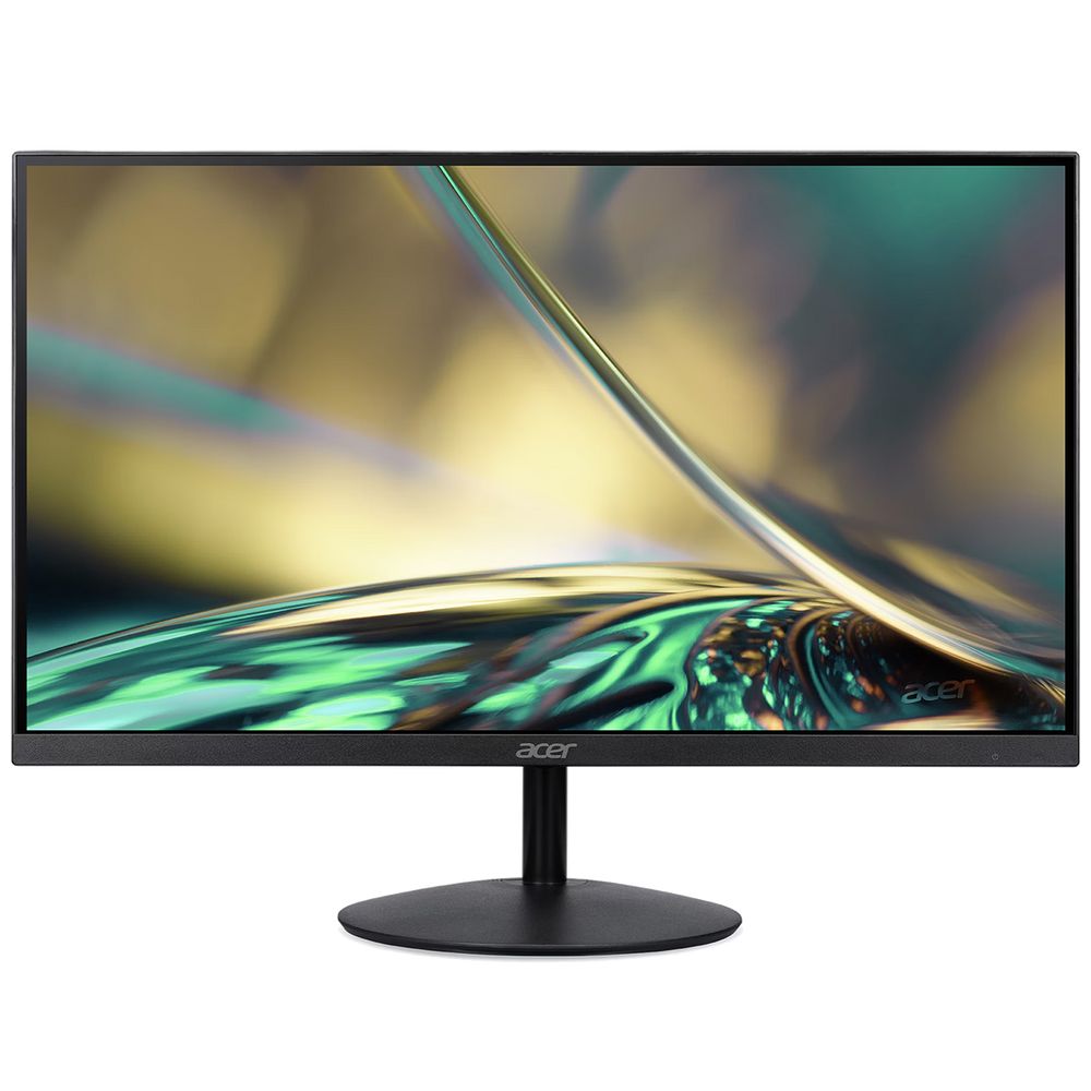 Монитор 27" ACER SA272UG0bmiipx Black (IPS, 2560x1440, 1 / 4ms, 250cd, 120Hz, 2xHDMI(2.0) + 1xDP(1.2) + SPK + Audio Out, Speakers 1Wx2, External, sync: FreeSync, hdr: HDR 10, Vesa:75x75, 72% NTS)