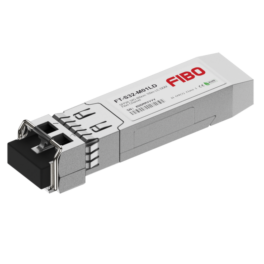 Трансивер FIBO FT-S32-M01LD SFP28 модуль, 32G (32/16/8G), 100м, 850 нм VCSEL, LC, DDM
