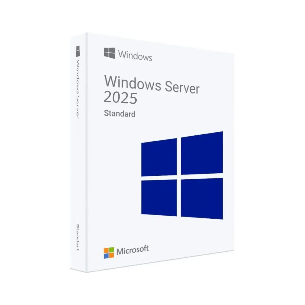 Операционная система Windows Svr Std 2025 64Bit English 1pk DSP OEI DVD 16 Core (EP2-25187)