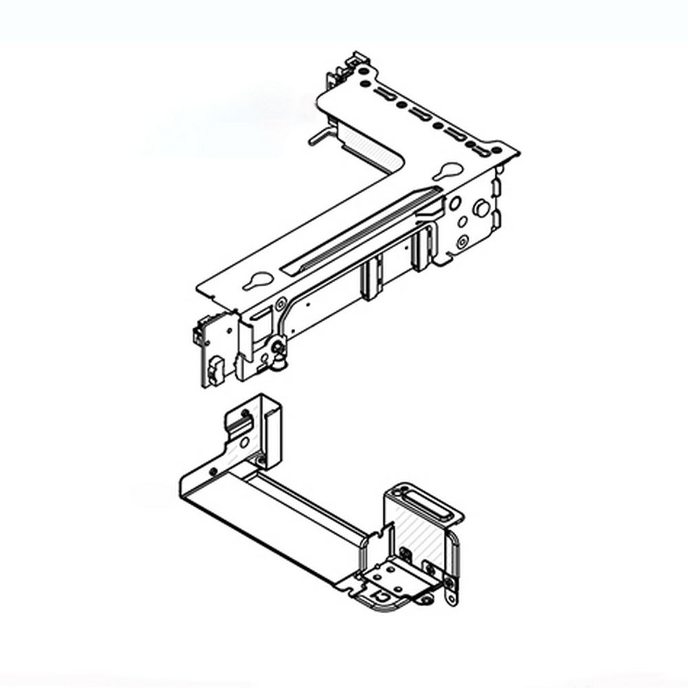 Райзер-карта Lenovo ThinkSystem SR650 V3 x8/x8 PCIe Gen4 Riser3 Option Kit  (To support Riser 3 when 2 processors are installed)