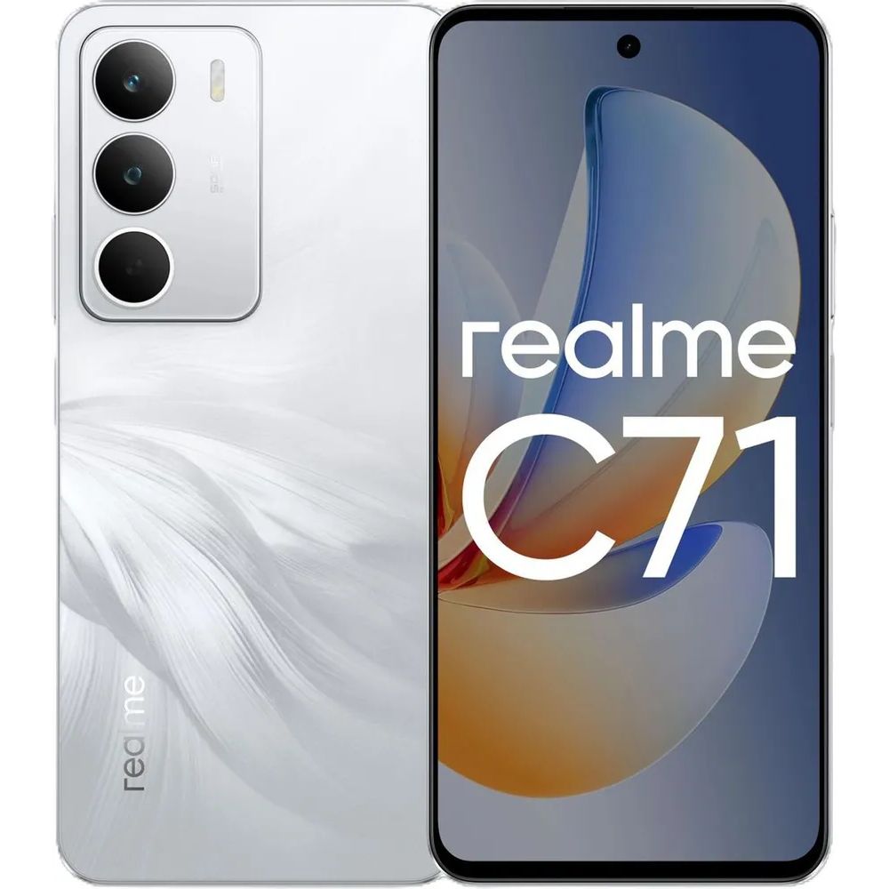 Смартфон Realme C71 8+256 RMX5303 8+256 белый